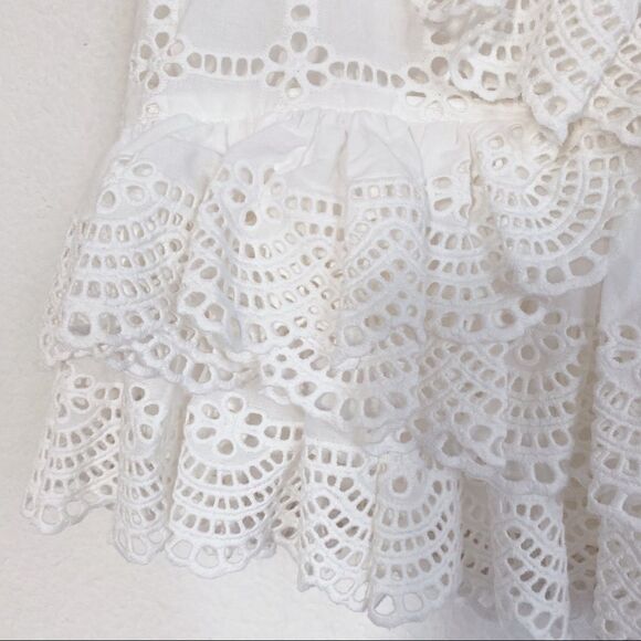 THURLEY Raven Miniskirt 100% cotton AU6/US2 - Picture 9 of 12